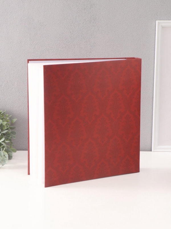 Фотоальбом на 500 фото 10х15 см Фотоальбом на 500 фото 10х15 см "Версаль" в коробке красный 4,7х33х34 см