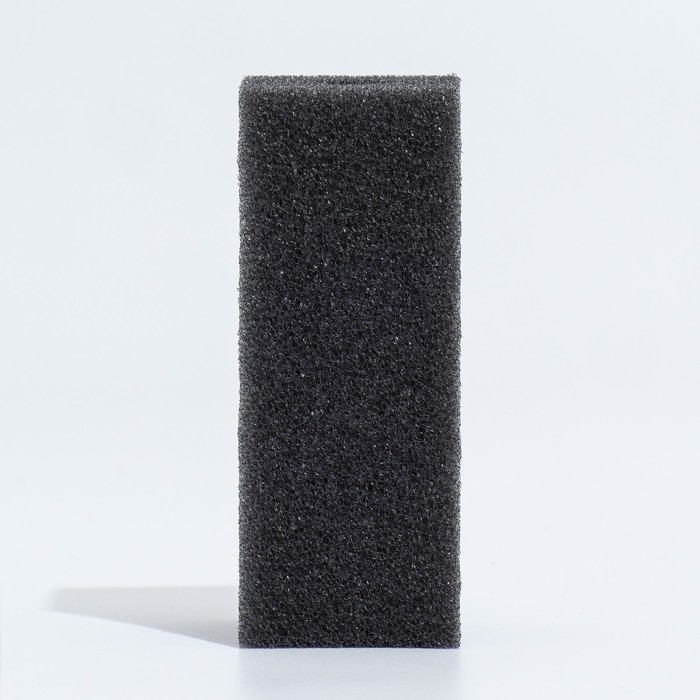 Губка прямоугольная для фильтра, серия F, 3,5 х 4 х 10 см, серая