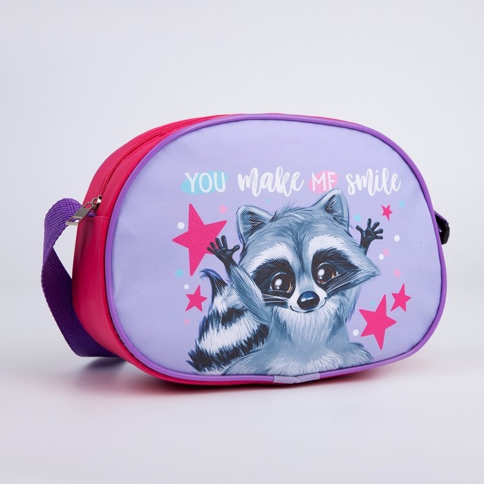 Сумка детская для девочки через плечо  Сумка детская для девочки через плечо "Енотик" 22х16 см