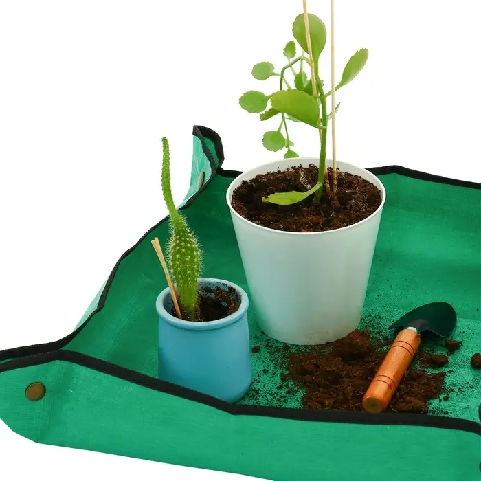 Коврик для пересадки растений, пластик, 50&times;50 см, Greengo