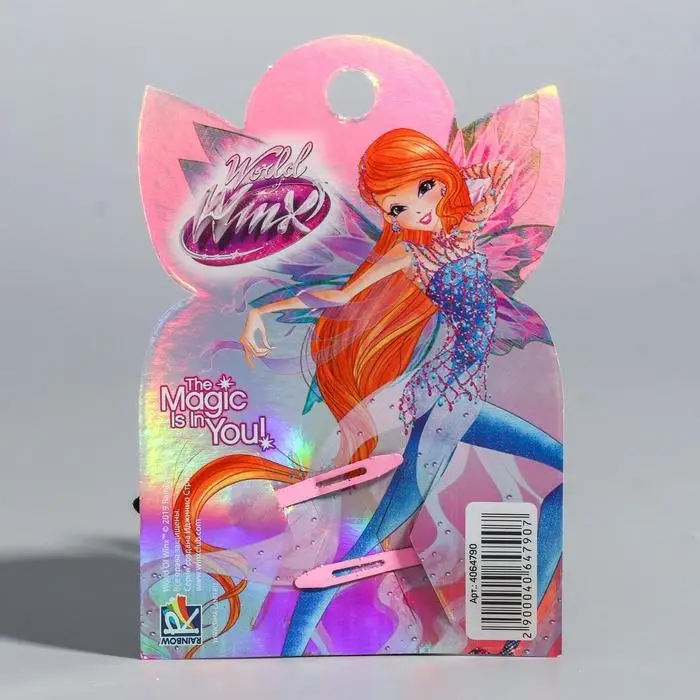 Заколка для волос, 2 штуки ВИНКС Заколка для волос, 2 штуки ВИНКС