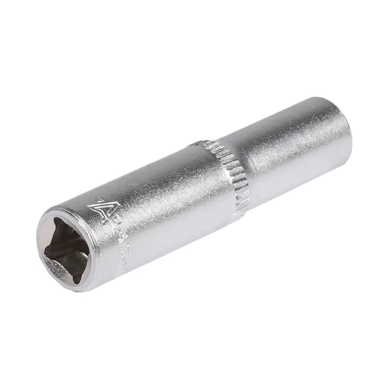 Головка торцевая 1/4"DR шестигранная 7мм, L=50мм