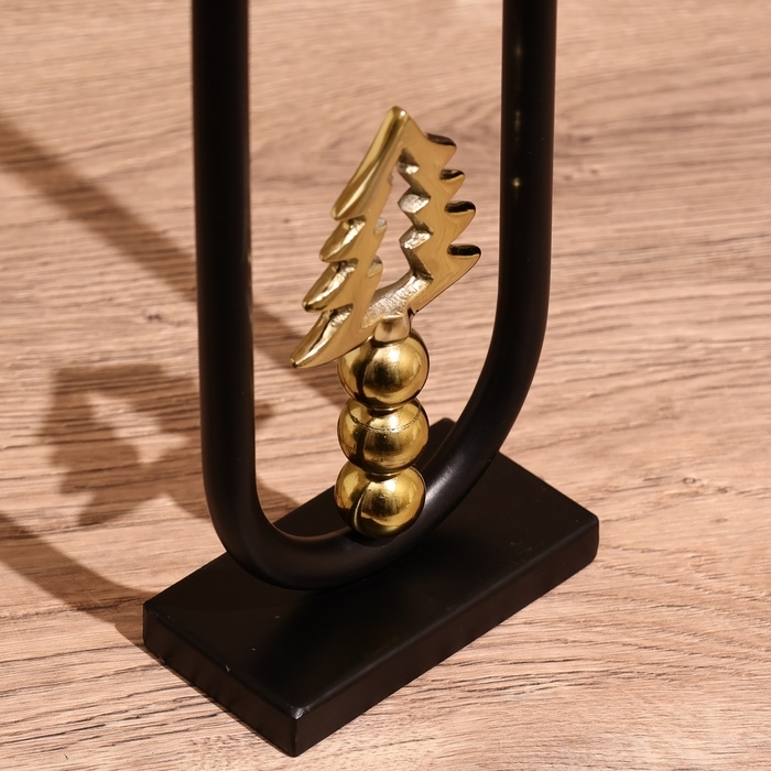 Подсвечник  Подсвечник "Ёлочка" 33 см, металл