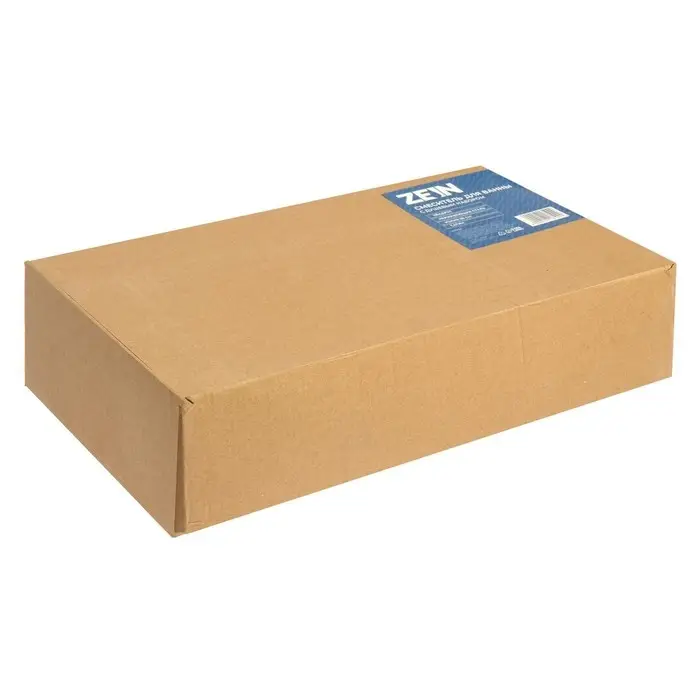 Смеситель для ванны ZEIN, квадрат, излив 35 см, с душевым набором, нержавеющая&nbsp;сталь, сатин