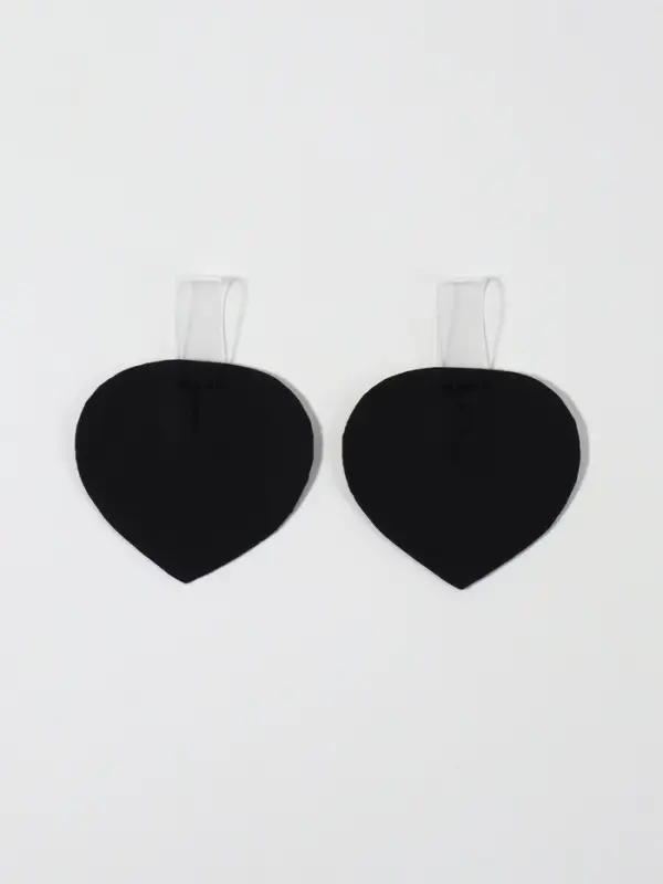 Пяткоудерживатели с петелькой, 5.8&times;4.4 см, чёрные