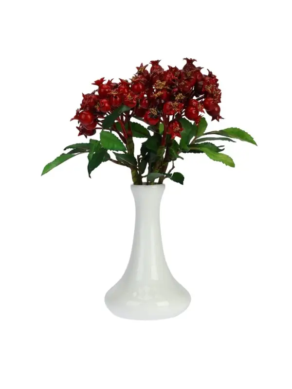 Цветы искусственные &laquo;Шиповника пучок&raquo;, h=23 см, красные