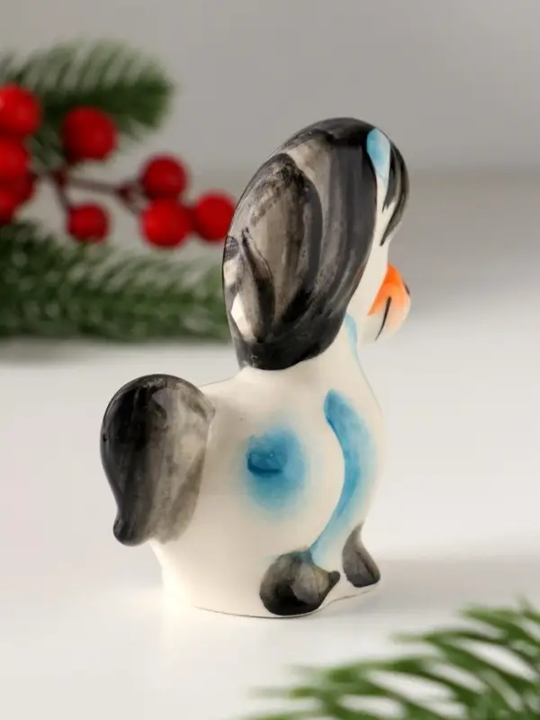 Сувенир Лошадь Василиса,8х6,5х3,5см ,гжель, цвет Сувенир Лошадь Василиса,8х6,5х3,5см ,гжель, цвет