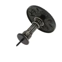 Держатель для штор CAPPIO KS031, d=95 мм, цвет черное золото, 2 шт.