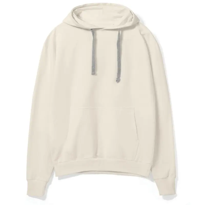 Толстовка с капюшоном Kirenga, молочно-белая, размер S