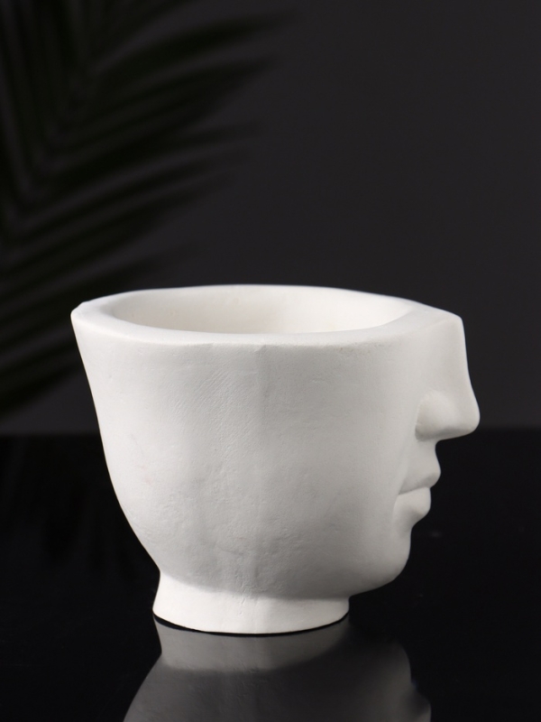 Фигурное кашпо Фигурное кашпо "Лицо" 9х11 см