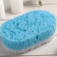 Губка для тела массажная &laquo;Удовольствие&raquo;, 10.5&times;6&times;16.5 см, МИКС