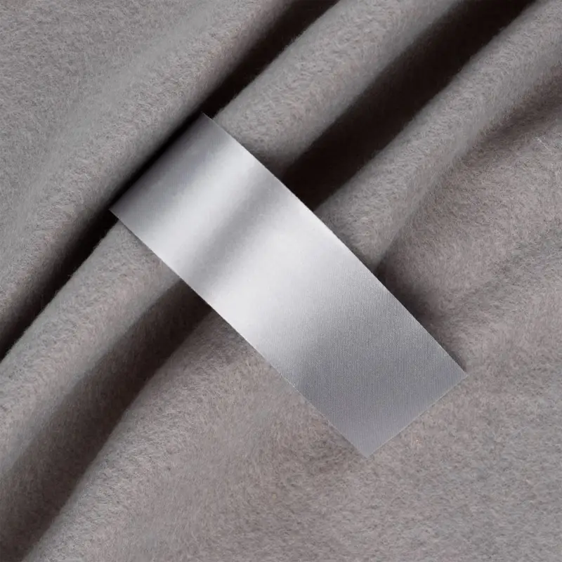 Лента сатиновая Satin 35 М, серая, 100 см Лента сатиновая Satin 35 М, серая, 100 см