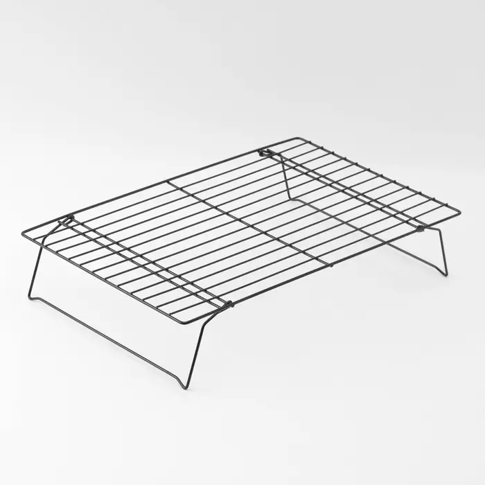 Решётка для глазирования и остывания кондитерских изделий, 3 яруса, 40.5&times;25 см, чёрная