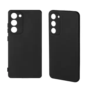 Чехол для Samsung S23 Plus 5G TPU матовый черный