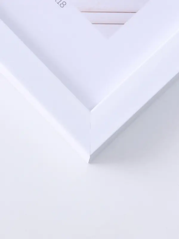 Фоторамка для фото 13&times;18 см &laquo;МИРАМ&raquo;, пластик, белый, (пластиковый экран)