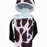 Термосумка для бутылочки &laquo;Коровий принт&raquo;, форма тубус, M&B