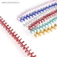 Мишура новогодняя «Бриз» одинарная, d-1,5 см, L-200 см, МИКС