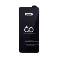 Защитное стекло HW Honor X8 Anmac 6D Black без упаковки Арт.1137101 (10 шт./уп.)