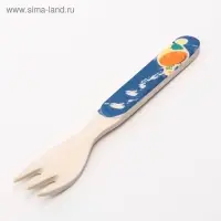 Вилка для кормления, бамбук, МИКС