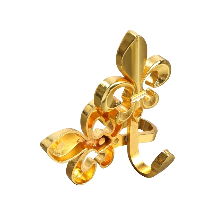 Крючок однорожковый для штор CAPPIO KC113, цвет золото, 2 шт Крючок однорожковый для штор CAPPIO KC113, цвет золото, 2 шт