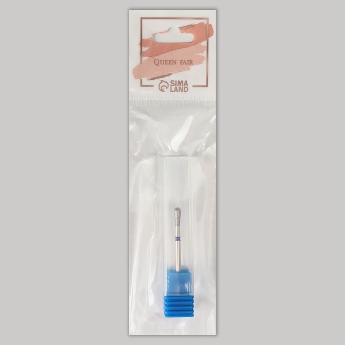 Фреза алмазная для маникюра «Обратный конус», средняя зернистость, 3,3 × 7 мм Фреза алмазная для маникюра «Обратный конус», средняя зернистость, 3,3 × 7 мм