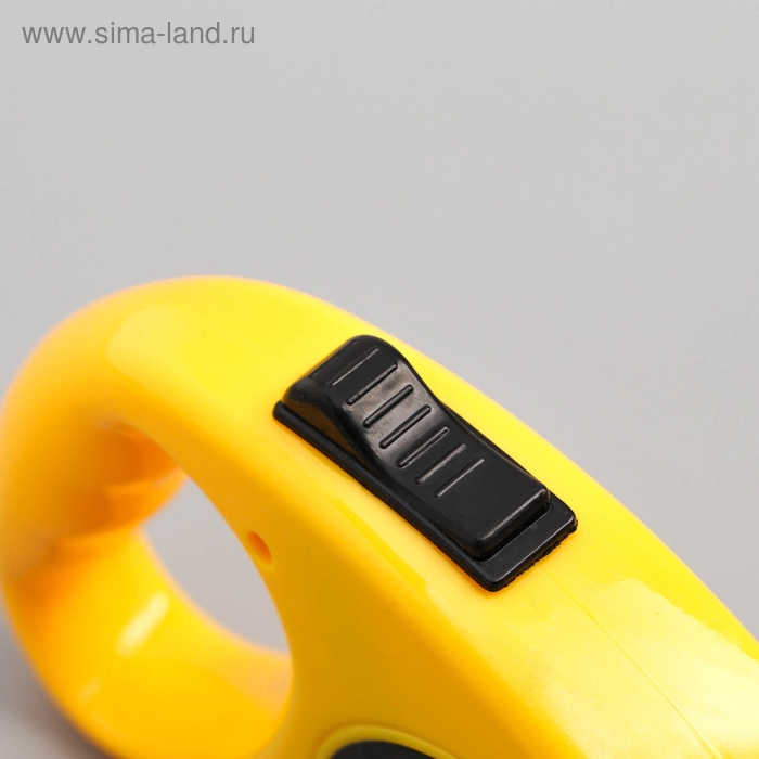 Рулетка эргономичная, 5 м, до 15 кг, жёлтая Рулетка эргономичная, 5 м, до 15 кг, жёлтая