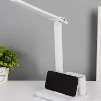 Настольная лампа сенсорная &laquo;Раздвижная&raquo; LED 15 Вт АКБ USB белый 45&times;30&times;17 см RISALUX