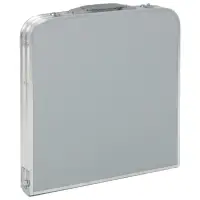 Стол складной ССТ-3, 102&times;50&times;44.5/61 см, металлик