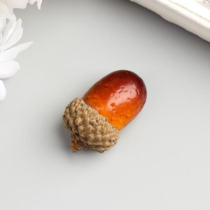 Декор для творчества Декор для творчества "Жёлудь" набор 10 шт 2,7х2 см