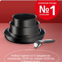 Набор посуды Ingenio Unlimited On L3959543, 5 предметов
