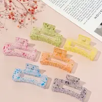 Крабик для волос &laquo;Мадлен&raquo;, прямой, 9 см, МИКС