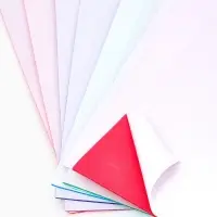 Фоамиран цветной 2 мм, набор 10 шт,, формат А4, с клеевой основой