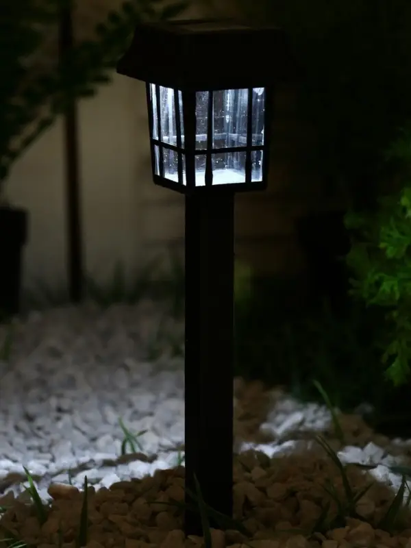 Садовый светильник на солнечной батарее &laquo;Фонарик&raquo;, 1 LED, свечение белое