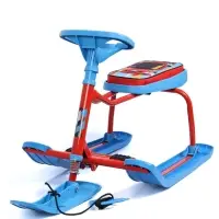 Снегокат &laquo;Тимка спорт 1+&raquo; Sportcar, голубой, красный, TC1+/SC Nika Kids