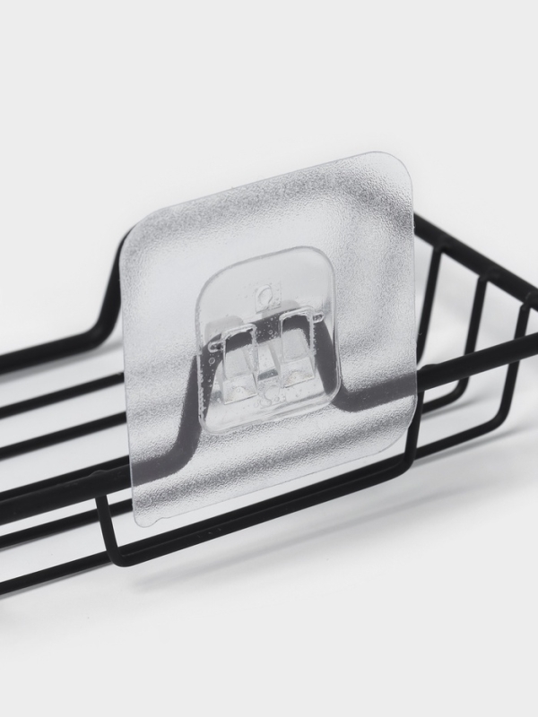 Мыльница настенная, цвет черный Мыльница настенная, цвет черный