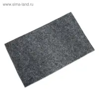 Коврик влаговпитывающий ребристый &laquo;Стандарт&raquo;, 90&times;120 см, цвет серый