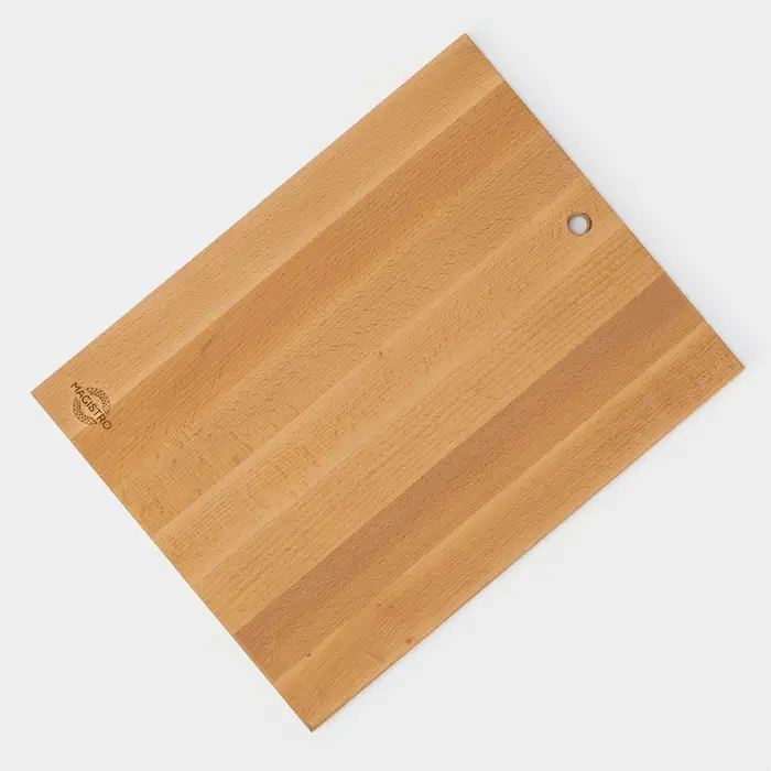 Доска разделочная Magistro, 40&times;30&times;1.2 см, дерево дуб