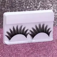 Ресницы накладные &laquo;Куколка&raquo;, 14 мм, без клея, чёрные