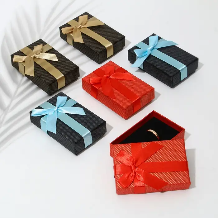 Коробочка подарочная под набор «Классик», 5×8 (размер полезной части 7.7×4.8 см), МИКС, вставка чёрная Коробочка подарочная под набор «Классик», 5×8 (размер полезной части 7.7×4.8 см), МИКС, вставка чёрная