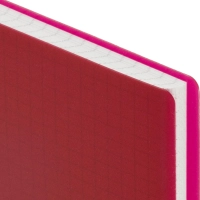 Бизнес-тетрадь А4 120л Attache гребень клетка пластик бордов с тиснен