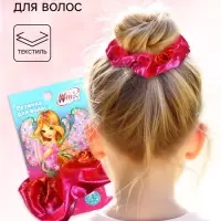 Резинка для волос атласная, ВИНКС