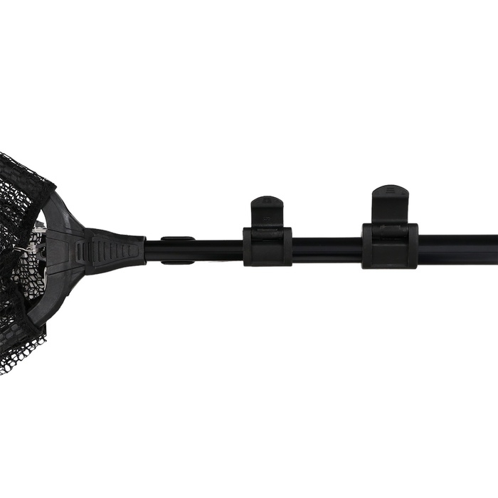 Подсачник складной телескопический П-29, усиленный, 250 см, треугольный обод 50 см, черный Подсачник складной телескопический П-29, усиленный, 250 см, треугольный обод 50 см, черный