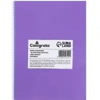 Сменный блок для тетрадей на кольцах А5, 80 листов в клетку, Calligrata, белый 100%