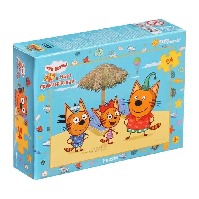 Пазл «Три кота», 54 элемента Пазл «Три кота», 54 элемента