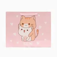 Пакет подарочный ламинированный, упаковка, &laquo;Вместе&raquo;, L 40&times;31&times;11.5 см