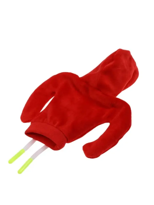 Чехол на рычаг коробки передач &laquo;Худи&raquo; красный