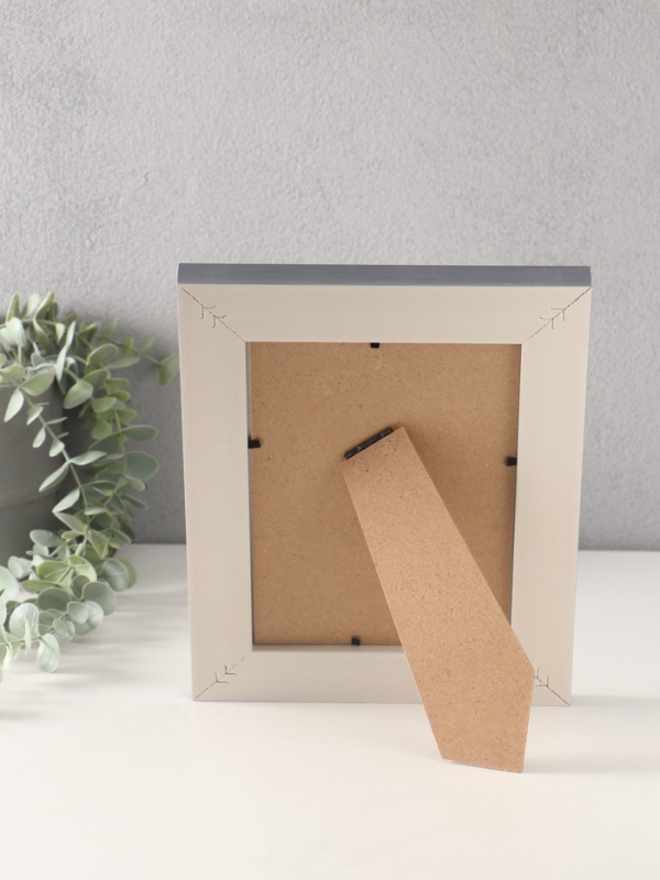 Фоторамка пластик 13х18 см Фоторамка пластик 13х18 см "Романтизм" серая 2,5х19,2х24,2 см