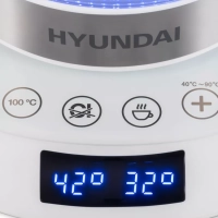 Чайник HYK-G5507 1.7л. 2200Вт белый