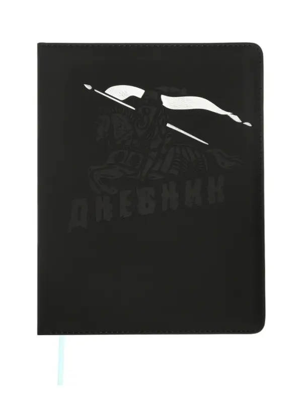 Дневник школьный &laquo;Рыцарь&raquo; 1-11 класс, ляссе, обложка искусственная кожа, чёрный