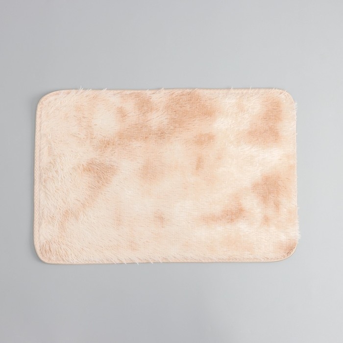 Коврик для дома Доляна «Пушистик», 40×60 см, цвет бежевый Коврик для дома Доляна «Пушистик», 40×60 см, цвет бежевый